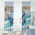 South Africa Whale Window Curtain Hermanus Fest - Wonder Print Shop