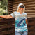Personalized South Africa Whale Women Polo Shirt Hermanus Fest - Wonder Print Shop