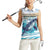 Personalized South Africa Whale Women Sleeveless Polo Shirt Hermanus Fest - Wonder Print Shop