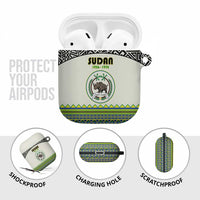 Sudan 1956-1970 AirPods Case With African Pattern - Wonder Print Shop
