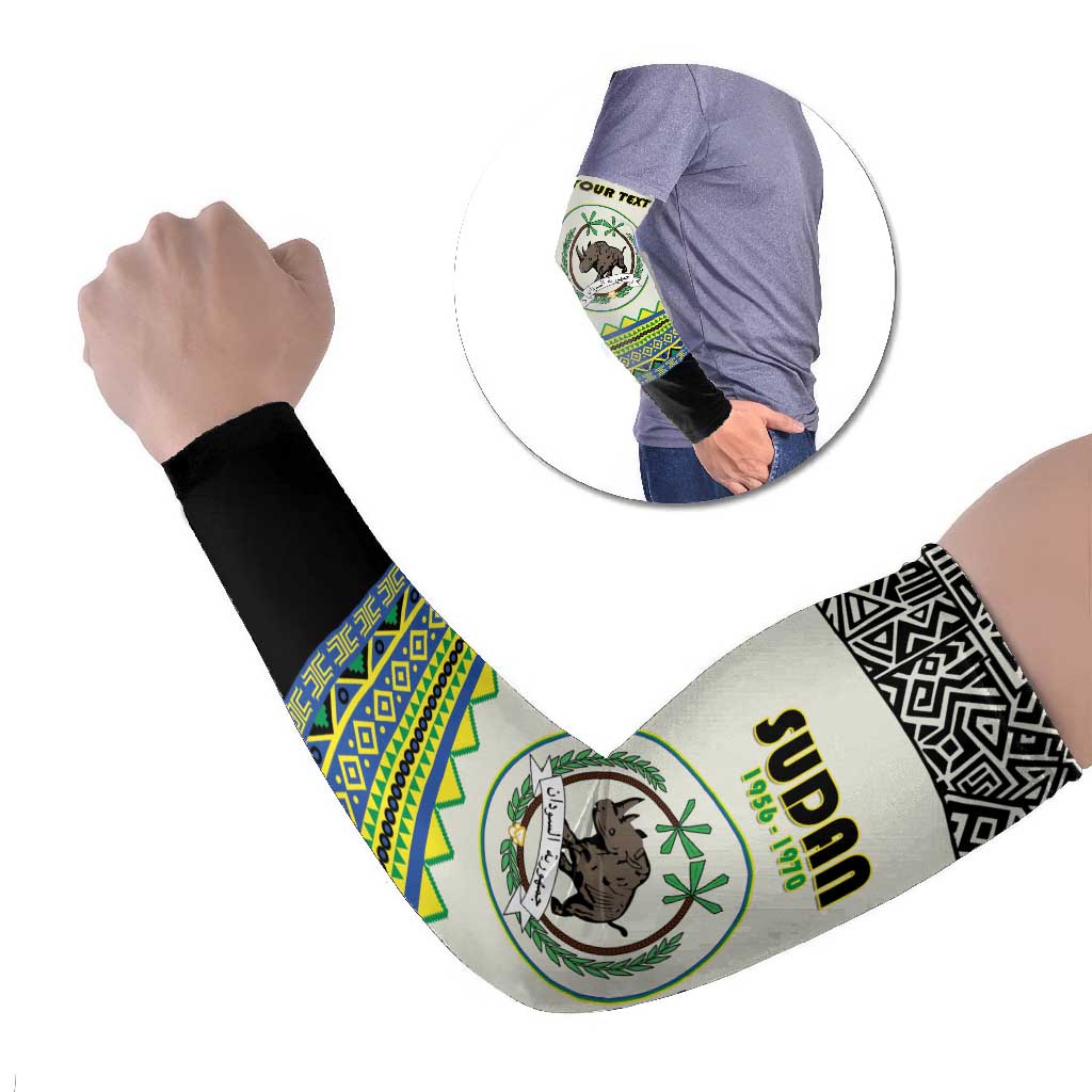 Sudan 1956-1970 Arm Sleeves With African Pattern - Wonder Print Shop
