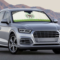 Sudan 1956-1970 Auto Sun Shade With African Pattern - Wonder Print Shop