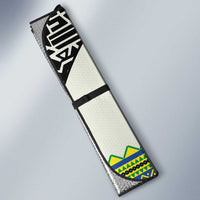 Sudan 1956-1970 Auto Sun Shade With African Pattern - Wonder Print Shop