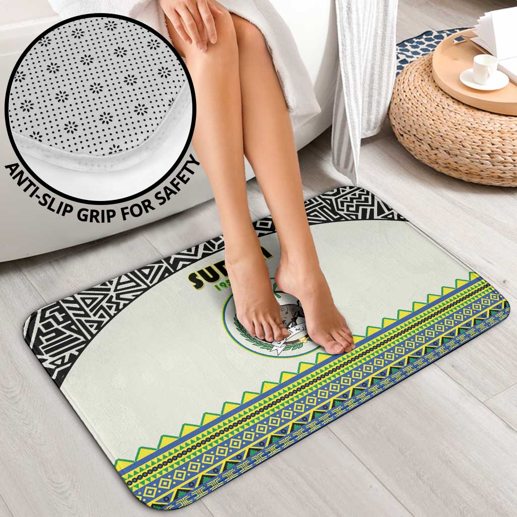 Sudan 1956-1970 Bathroom Set With African Pattern - Wonder Print Shop