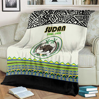 Sudan 1956-1970 Blanket With African Pattern - Wonder Print Shop