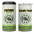 Personalized Sudan 1956-1970 4 in 1 Can Cooler Tumbler With African Pattern - Wonder Print Shop