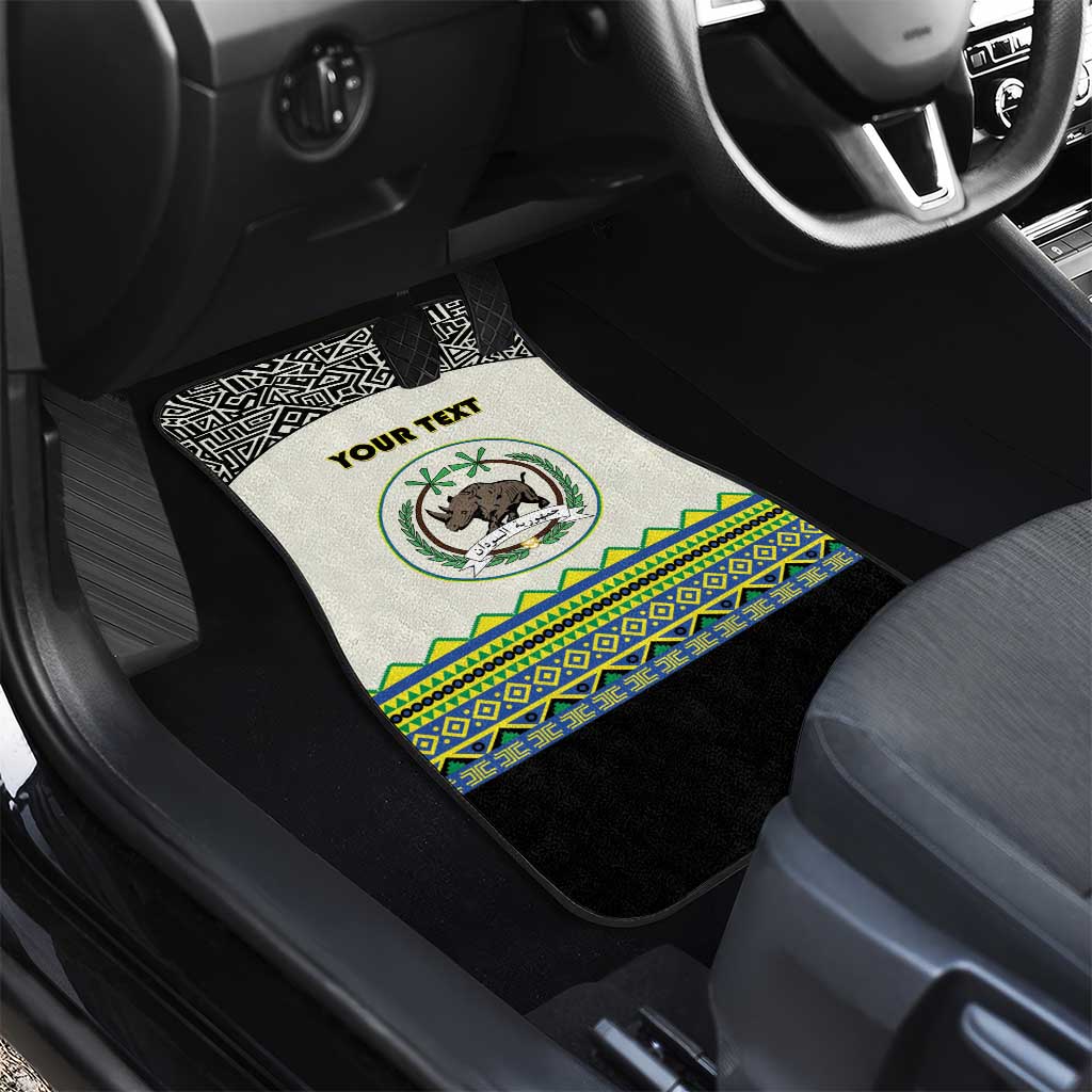 Sudan 1956-1970 Car Mats With African Pattern - Wonder Print Shop