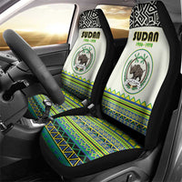 Sudan 1956-1970 Car Seat Cover With African Pattern - Wonder Print Shop