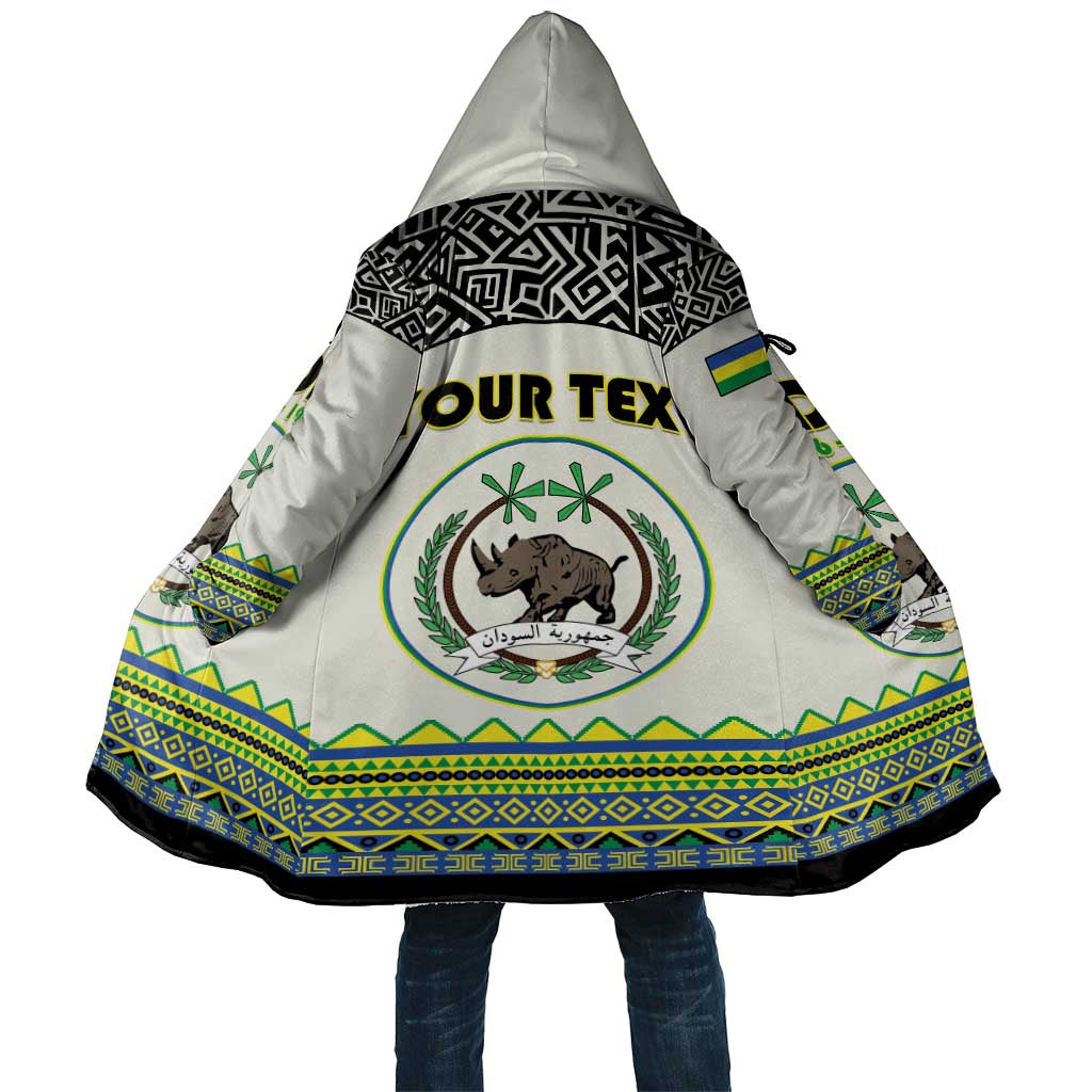 Personalized Sudan 1956-1970 Cloak With African Pattern - Wonder Print Shop