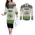 Personalized Sudan 1956-1970 Couples Matching Off The Shoulder Long Sleeve Dress and Long Sleeve Button Shirt With African Pattern - Wonder Print Shop
