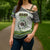 Personalized Sudan 1956-1970 Cross Shoulder Shirt With African Pattern - Wonder Print Shop