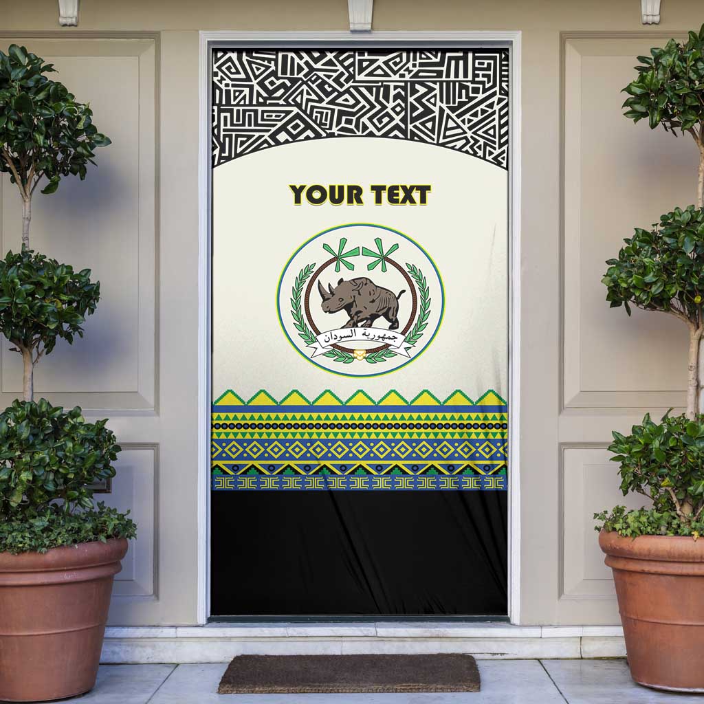 Sudan 1956-1970 Door Cover With African Pattern - Wonder Print Shop