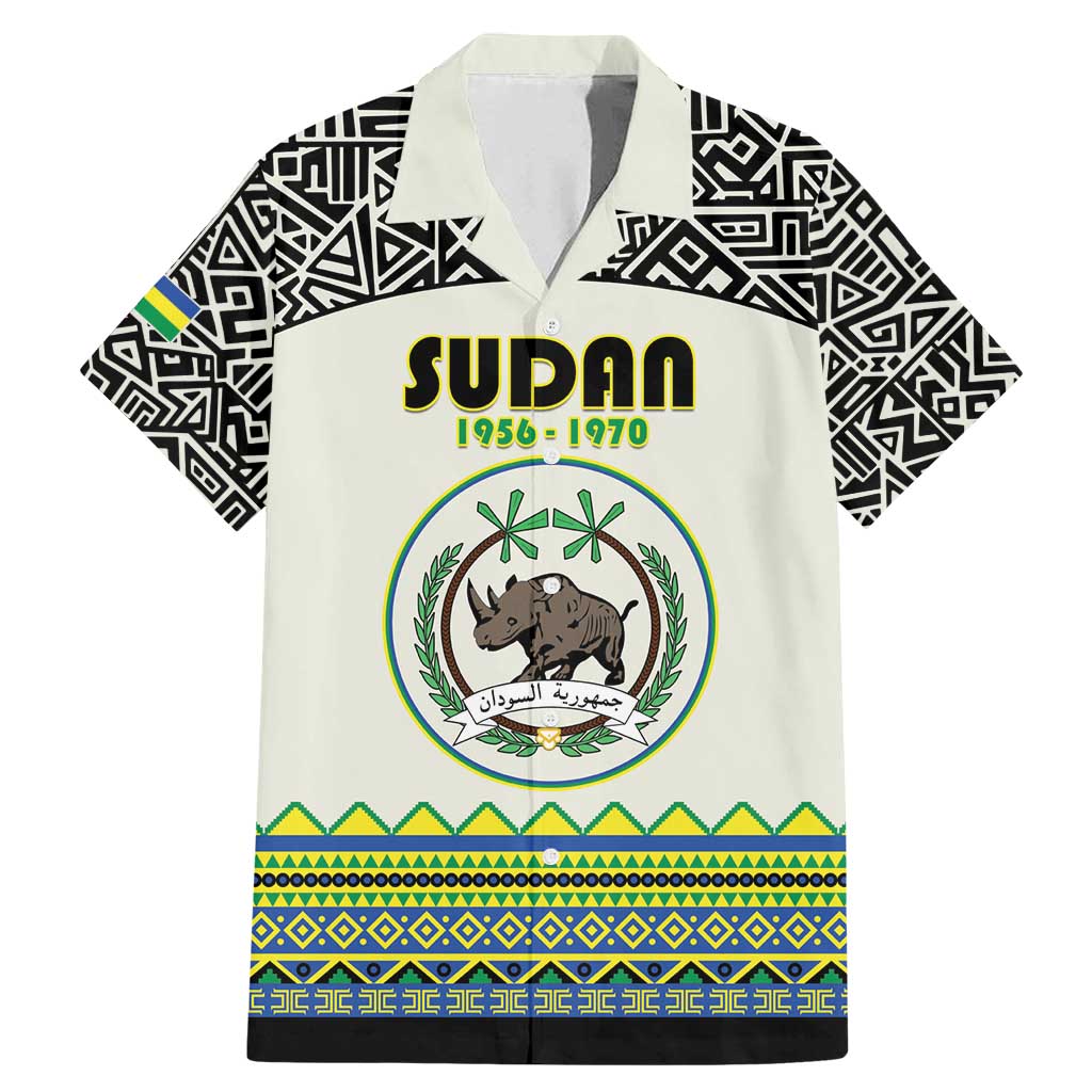 Personalized Sudan 1956-1970 Family Matching Mermaid Dress and Hawaiian Shirt With African Pattern - Wonder Print Shop