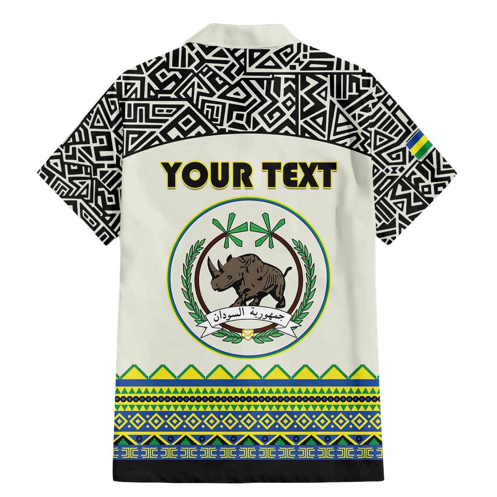 Personalized Sudan 1956-1970 Family Matching Mermaid Dress and Hawaiian Shirt With African Pattern - Wonder Print Shop