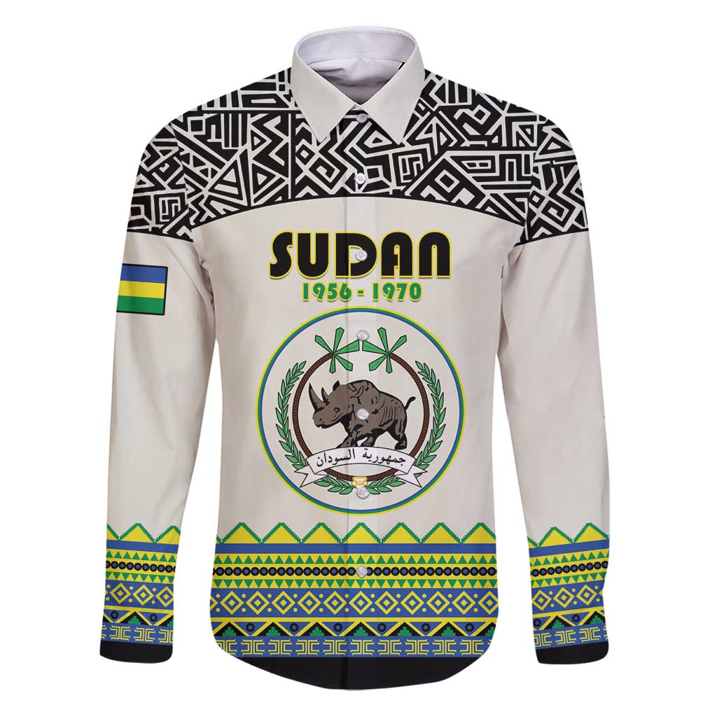 Personalized Sudan 1956-1970 Family Matching Puletasi and Hawaiian Shirt With African Pattern - Wonder Print Shop