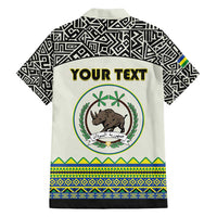 Personalized Sudan 1956-1970 Family Matching Tank Maxi Dress and Hawaiian Shirt With African Pattern - Wonder Print Shop