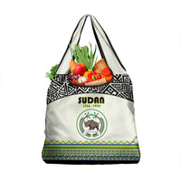 Sudan 1956-1970 Grocery Bag With African Pattern - Wonder Print Shop