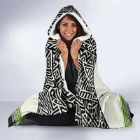 Sudan 1956-1970 Hooded Blanket With African Pattern - Wonder Print Shop