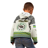 Personalized Sudan 1956-1970 Kid Hoodie With African Pattern - Wonder Print Shop
