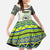 Personalized Sudan 1956-1970 Kid Short Sleeve Dress With African Pattern - Wonder Print Shop