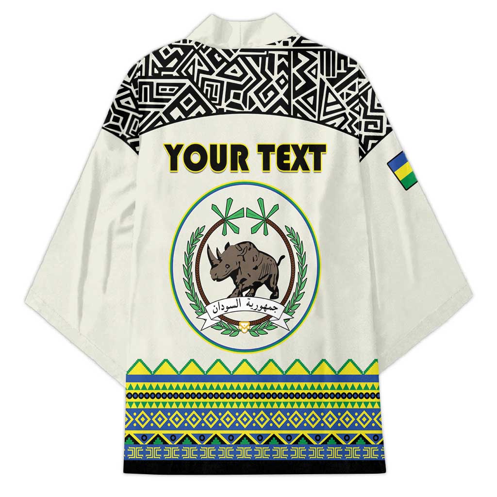 Personalized Sudan 1956-1970 Kimono With African Pattern - Wonder Print Shop