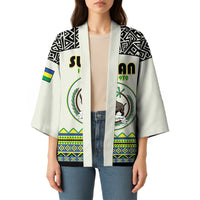 Personalized Sudan 1956-1970 Kimono With African Pattern - Wonder Print Shop