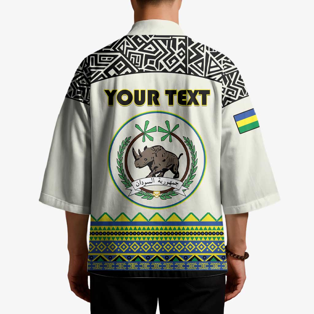 Personalized Sudan 1956-1970 Kimono With African Pattern - Wonder Print Shop