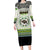 Personalized Sudan 1956-1970 Long Sleeve Bodycon Dress With African Pattern - Wonder Print Shop
