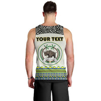 Personalized Sudan 1956-1970 Men Tank Top With African Pattern - Wonder Print Shop