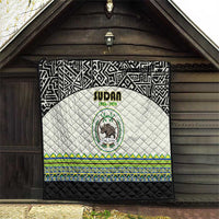 Sudan 1956-1970 Quilt With African Pattern - Wonder Print Shop