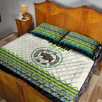Sudan 1956-1970 Quilt Bed Set With African Pattern - Wonder Print Shop