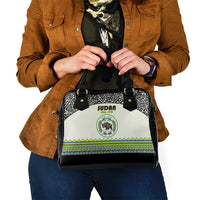 Sudan 1956-1970 Shoulder Handbag With African Pattern - Wonder Print Shop