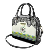 Sudan 1956-1970 Shoulder Handbag With African Pattern - Wonder Print Shop