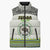 Personalized Sudan 1956-1970 Sleeveless Puffer Jacket With African Pattern - Wonder Print Shop