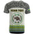 Personalized Sudan 1956-1970 T Shirt With African Pattern - Wonder Print Shop