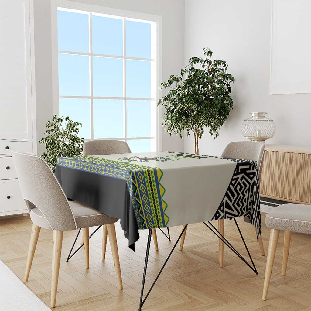 Sudan 1956-1970 Tablecloth With African Pattern - Wonder Print Shop