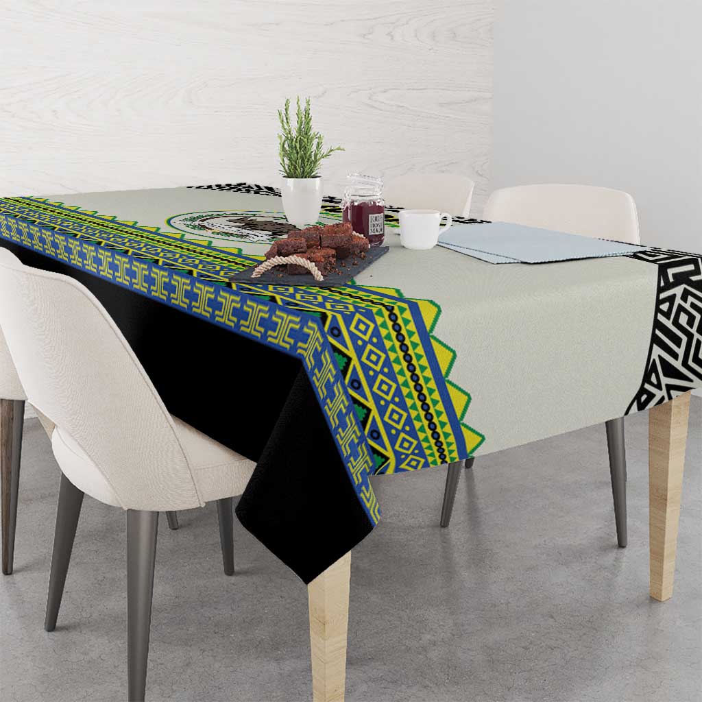 Sudan 1956-1970 Tablecloth With African Pattern - Wonder Print Shop