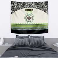 Sudan 1956-1970 Tapestry With African Pattern - Wonder Print Shop