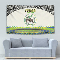Sudan 1956-1970 Tapestry With African Pattern - Wonder Print Shop