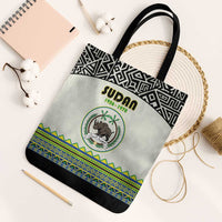 Sudan 1956-1970 Tote Bag With African Pattern - Wonder Print Shop