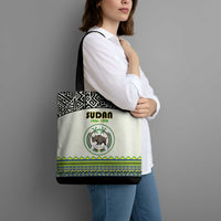 Sudan 1956-1970 Tote Bag With African Pattern - Wonder Print Shop