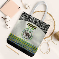 Sudan 1956-1970 Tote Bag With African Pattern - Wonder Print Shop