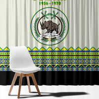 Sudan 1956-1970 Window Curtain With African Pattern - Wonder Print Shop