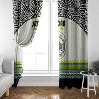 Sudan 1956-1970 Window Curtain With African Pattern - Wonder Print Shop