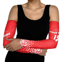 Sudan Football Arm Sleeves Come On Falcons of Jediane - Wonder Print Shop
