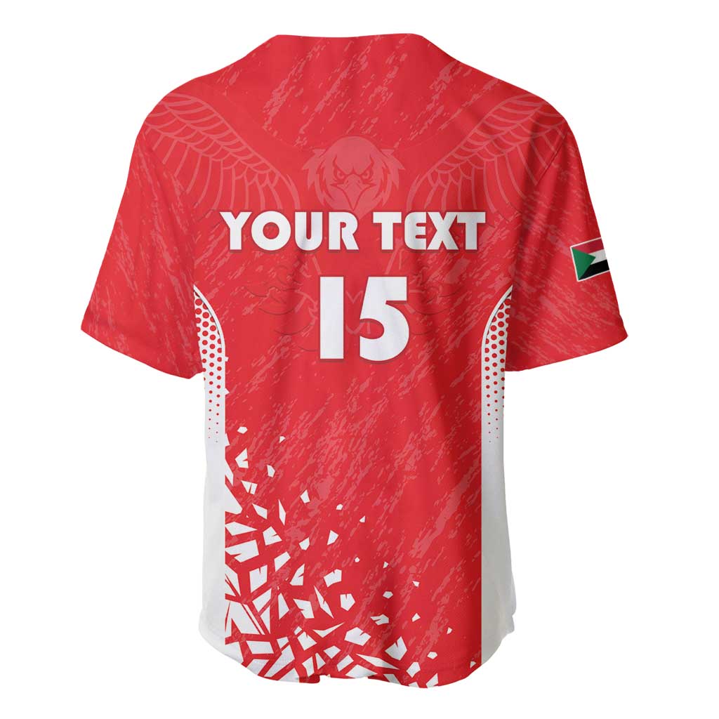 Custom Sudan Football Baseball Jersey Come On Falcons of Jediane - Wonder Print Shop