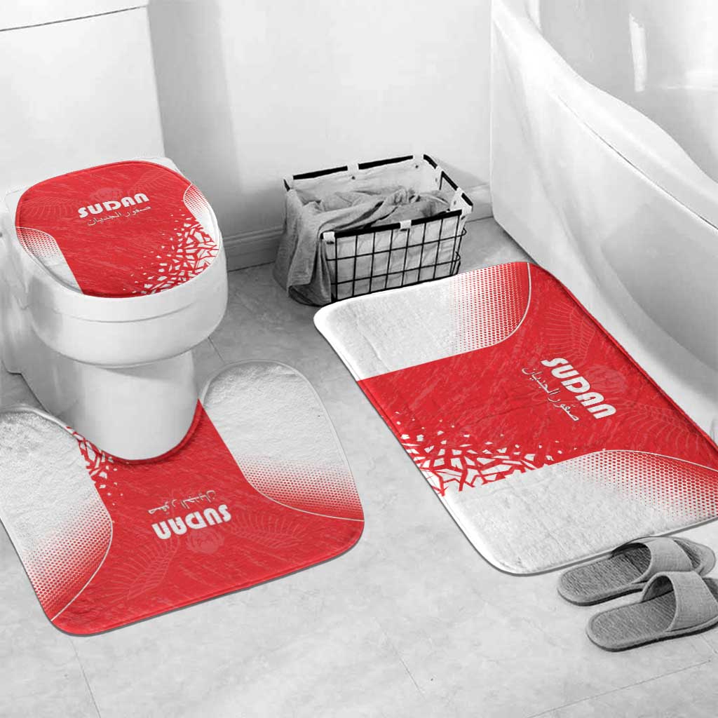 Sudan Football Bathroom Set Come On Falcons of Jediane - Wonder Print Shop