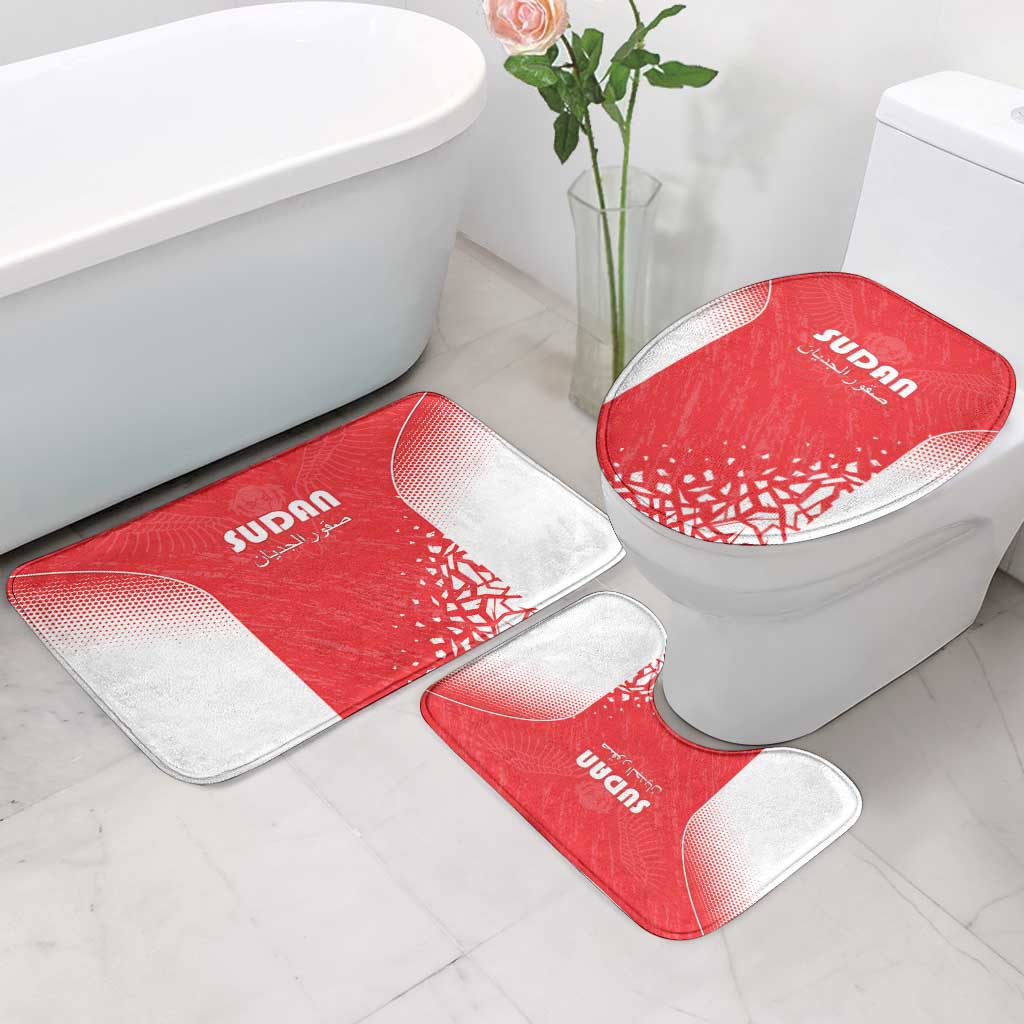 Sudan Football Bathroom Set Come On Falcons of Jediane - Wonder Print Shop