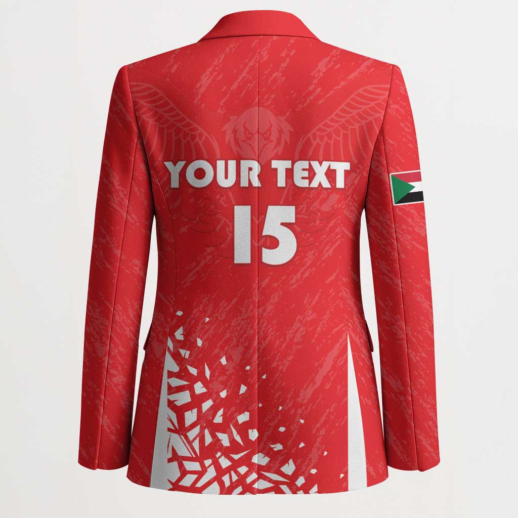 Custom Sudan Football Blazer Come On Falcons of Jediane - Wonder Print Shop