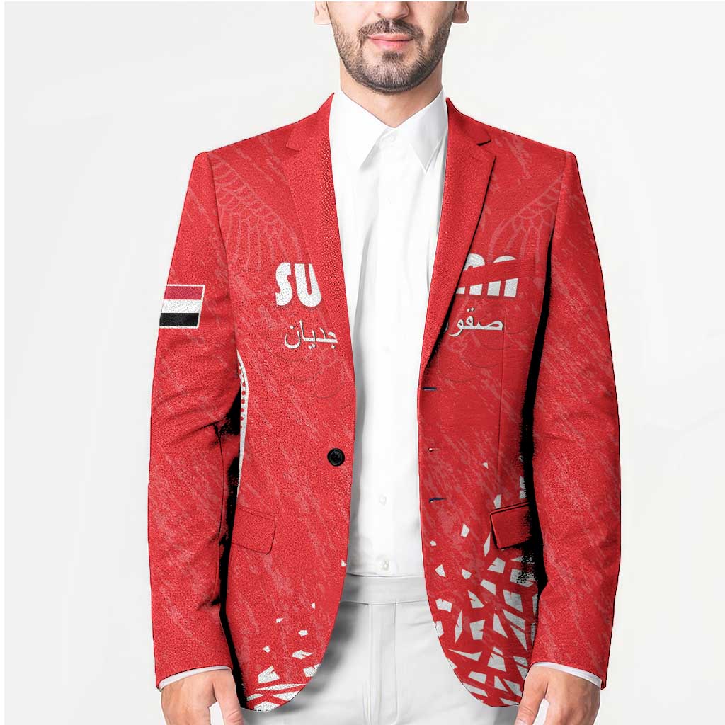 Custom Sudan Football Blazer Come On Falcons of Jediane - Wonder Print Shop